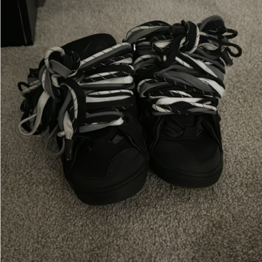 Lanvin curb sneakers
